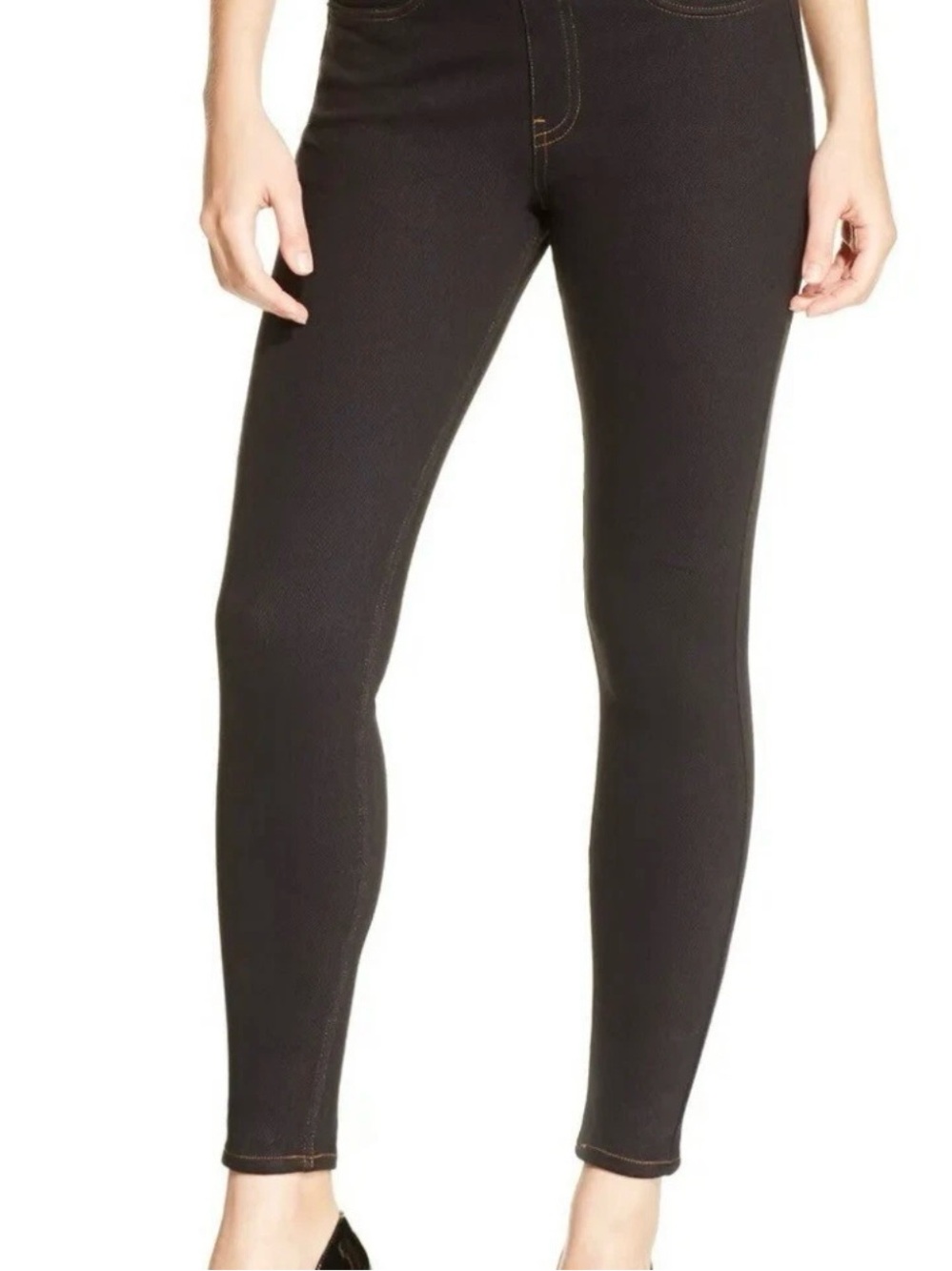 New! Hue Black Original Jean Leggings Sz XS